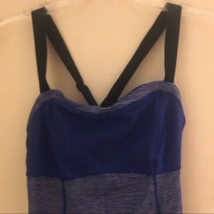 Lululemon blue workout top